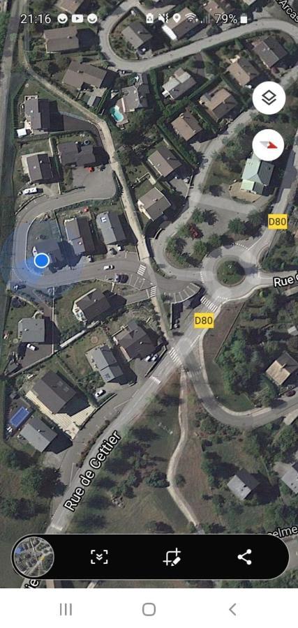 Appartement Neuf Dans Maison Villargondran ภายนอก รูปภาพ